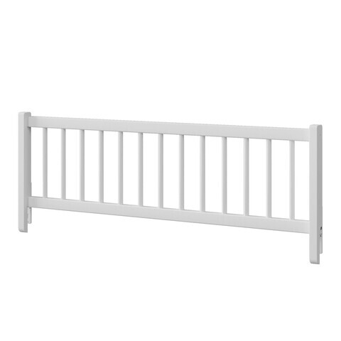Margine de siguranta pentru pat, Hanah Home, Etto, 138.5x56.7x5 cm, MDF, Alb