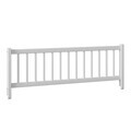 Margine de siguranta pentru pat, Hanah Home, Etto, 138.5x56.7x5 cm, MDF, Alb