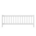 Margine de siguranta pentru pat, Hanah Home, Etto, 138.5x56.7x5 cm, MDF, Alb