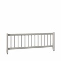 Margine de siguranta pentru pat, Hanah Home, Sento, 138.5x56.7x5 cm, MDF, Gri / Stejar