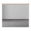 Oglindă decorativă din PAL, Hanah Home, Etto, 90x77.6x4.1 cm, PAL MELAMINAT, Lemn / Stejar alb
