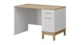 Birou, Hanah Home, Etto, 120x77.3x65 cm, PAL MELAMINAT, Lemn / Stejar alb