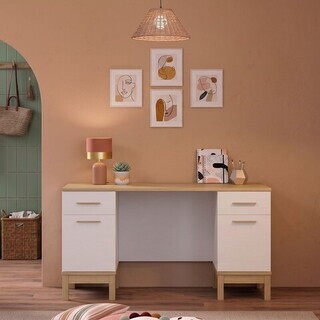 150x77.15x65 cm, Lemn;Stejar alb