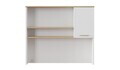 Raft pentru birou, Hanah Home, Etto, 120x102.2x30.5 cm, PAL MELAMINAT, Lemn / Stejar alb
