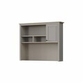 Raft pentru birou, Hanah Home, Sento, 120x102.2x26.1 cm, PAL MELAMINAT, Gri / Stejar