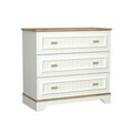 Dulap, Hanah Home, Monte, 91.8x86.4x45 cm, PAL MELAMINAT, Crem / Stejar
