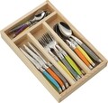 Set tacamuri 24 piese Trendy mix Laguiole, Jean Dubost, inox, multicolor