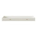 Pat extensibil, Hanah Home, Monte, 95.5x20x199.2 cm, PAL MELAMINAT, Crem / Stejar