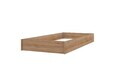 Pat extensibil, Hanah Home, New Options, 94.6x24.5x199 cm, PAL MELAMINAT, Crem / Stejar