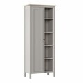 Corp biblioteca, Hanah Home, Sento, 71x179.5x39.5 cm, PAL MELAMINAT, Gri / Stejar