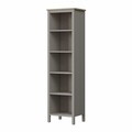 Corp biblioteca, Hanah Home, Sento, 50x179.5x39.5 cm, PAL MELAMINAT, Gri / Stejar