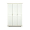 Dulap pentru haine, Hanah Home, Monte, 139.6x220x54.3 cm, PAL MELAMINAT, Crem / Stejar