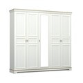 Dulap pentru haine, Hanah Home, Monte, 229.7x220x54.3 cm, PAL MELAMINAT, Crem / Stejar