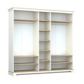 Dulap pentru haine, Hanah Home, Monte, 229.7x220x54.3 cm, PAL MELAMINAT, Crem / Stejar