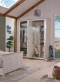 Dulap pentru haine, Hanah Home, Monte, 184.6x220x54.3 cm, PAL MELAMINAT, Crem / Stejar
