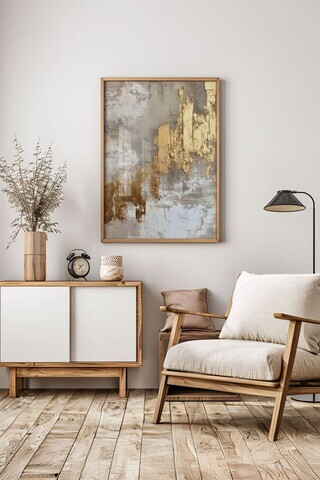 Tablou decorativ, Artsrmdl32, Lemn masiv, MDF, Multicolor
