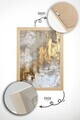 Tablou decorativ, Artsrmdl32, Lemn masiv, MDF, Multicolor