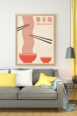 Tablou decorativ, Lmnmdl16, Lemn masiv, MDF, Multicolor