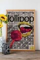 Tablou decorativ, Popmosaıc12, Lemn masiv, MDF, Multicolor