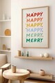 Tablou decorativ, Tekartcrvmdf, Lemn masiv, MDF, Multicolor