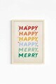 Tablou decorativ, Tekartcrvmdf, Lemn masiv, MDF, Multicolor