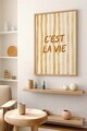 Tablou decorativ, Tekartcrvmdf, Lemn masiv, MDF, Multicolor