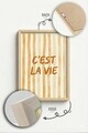 Tablou decorativ, Tekartcrvmdf, Lemn masiv, MDF, Multicolor