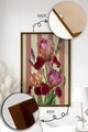 Tablou decorativ, Artmoscrv10-3348, Lemn masiv, MDF, Multicolor