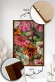 Tablou decorativ, Artmoscrv11-3348, Lemn masiv, MDF, Multicolor