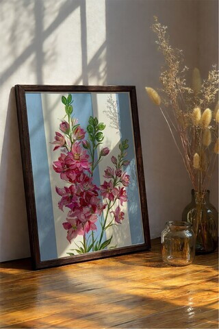 Tablou decorativ, Artmoscrv19-3348, Lemn masiv, MDF, Multicolor