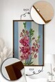 Tablou decorativ, Artmoscrv19-3348, Lemn masiv, MDF, Multicolor