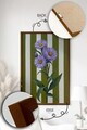 Tablou decorativ, Artmoscrv25-5070, Lemn masiv, MDF, Multicolor