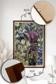 Tablou decorativ, Artmoscrv3-5070, Lemn masiv, MDF, Multicolor