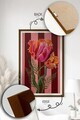 Tablou decorativ, Artmoscrv5-3348, Lemn masiv, MDF, Multicolor