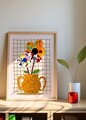 Tablou decorativ, Artnewclahsp1-5070, Lemn masiv, MDF, Multicolor