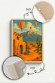 Tablou decorativ, Artnewclahsp100-3348, Lemn masiv, MDF, Multicolor