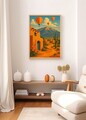 Tablou decorativ, Artnewclahsp100-5070, Lemn masiv, MDF, Multicolor