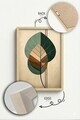 Tablou decorativ, Artnewclahsp101-5070, Lemn masiv, MDF, Multicolor