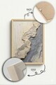 Tablou decorativ, Artnewclahsp102-3348, Lemn masiv, MDF, Multicolor