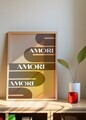 Tablou decorativ, Artnewclahsp19-3348, Lemn masiv, MDF, Multicolor