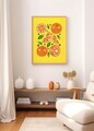 Tablou decorativ, Artnewclahsp23-3348, Lemn masiv, MDF, Multicolor