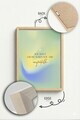 Tablou decorativ, Artnewclahsp33-3348, Lemn masiv, MDF, Multicolor