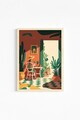 Tablou decorativ, Artnewclahsp36-3348, Lemn masiv, MDF, Multicolor