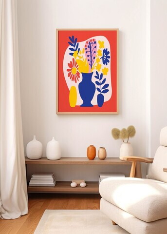 Tablou decorativ, Artnewclahsp37-5070, Lemn masiv, MDF, Multicolor