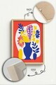 Tablou decorativ, Artnewclahsp37-5070, Lemn masiv, MDF, Multicolor