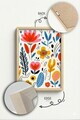 Tablou decorativ, Artnewclahsp38-3348, Lemn masiv, MDF, Multicolor