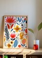 Tablou decorativ, Artnewclahsp38-5070, Lemn masiv, MDF, Multicolor