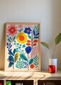 Tablou decorativ, Artnewclahsp39-5070, Lemn masiv, MDF, Multicolor