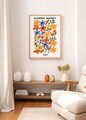 Tablou decorativ, Artnewclahsp40-5070, Lemn masiv, MDF, Multicolor
