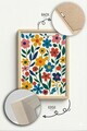Tablou decorativ, Artnewclahsp41-3348, Lemn masiv, MDF, Multicolor
